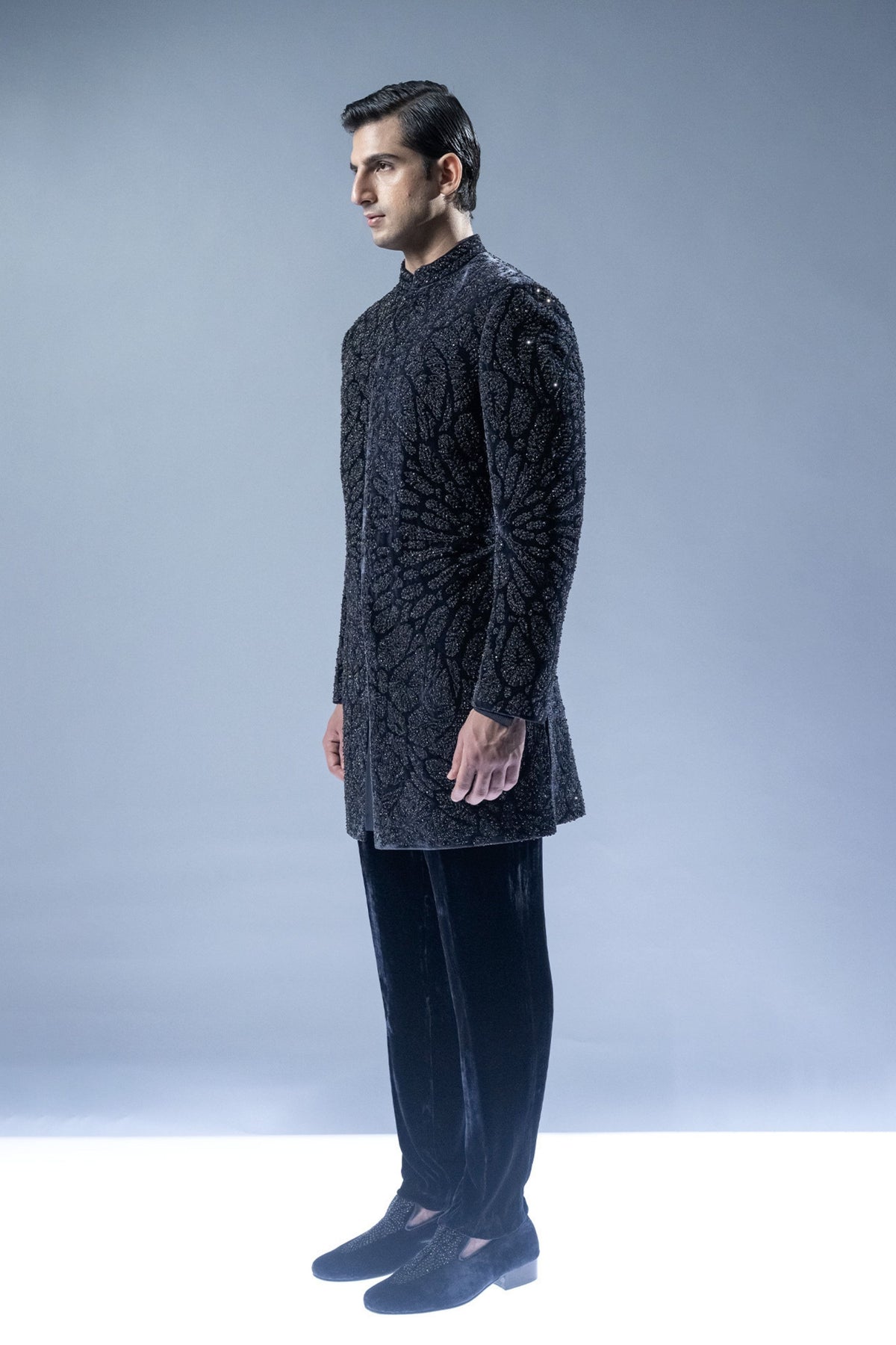 Moonray Gleam Sherwani Set