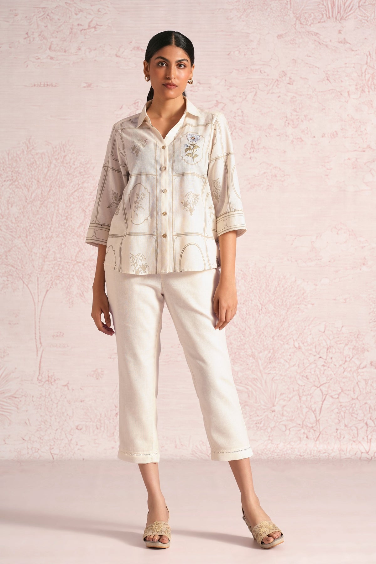 Garden Gallery Off White Co-ord Set