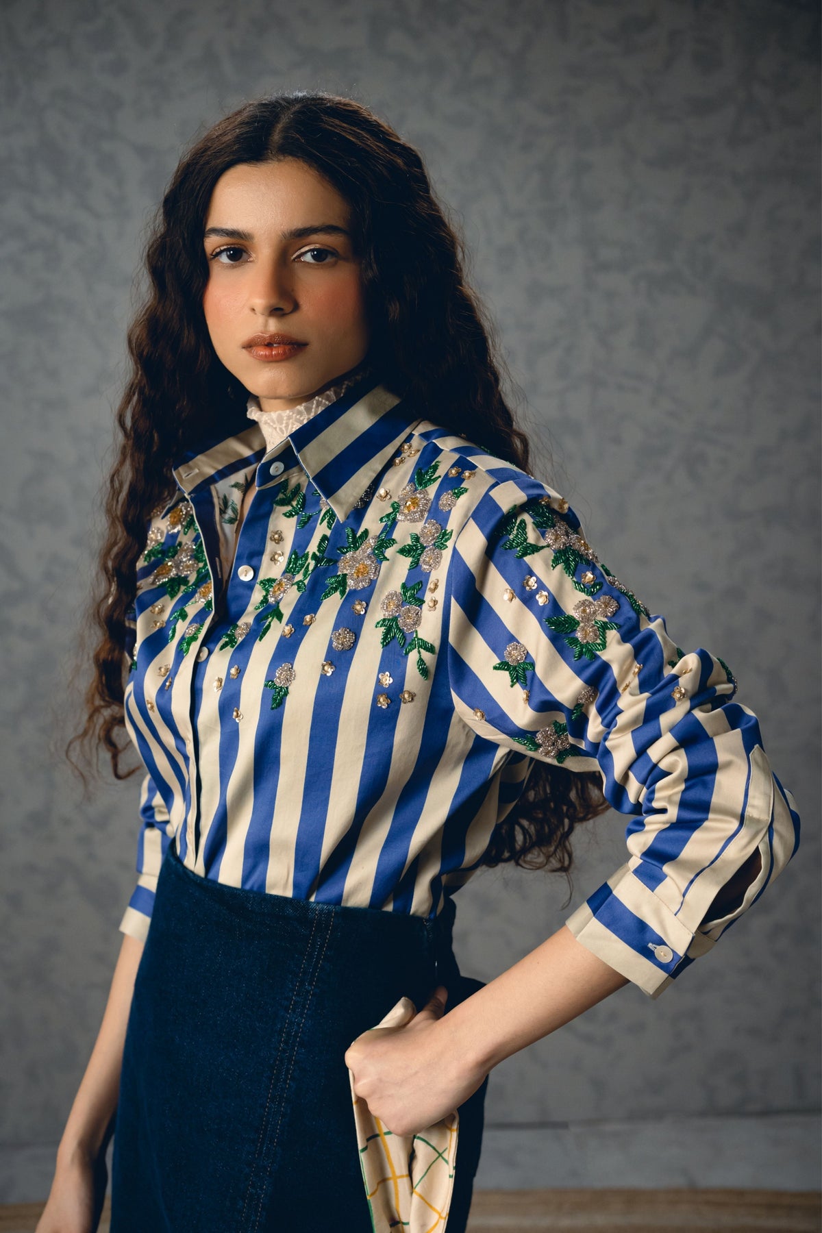 Jade Blue Shirt