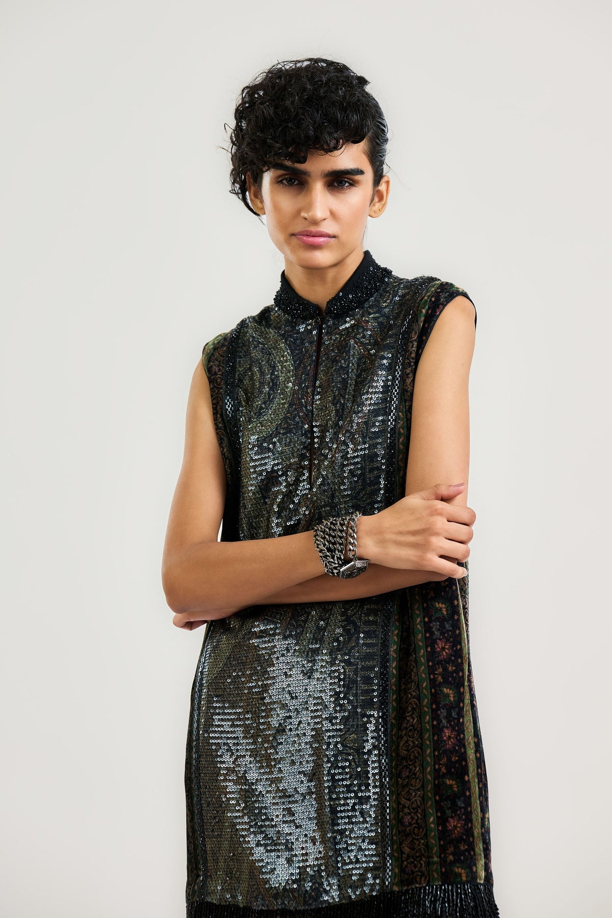 The Jamawar Cocktail Dress