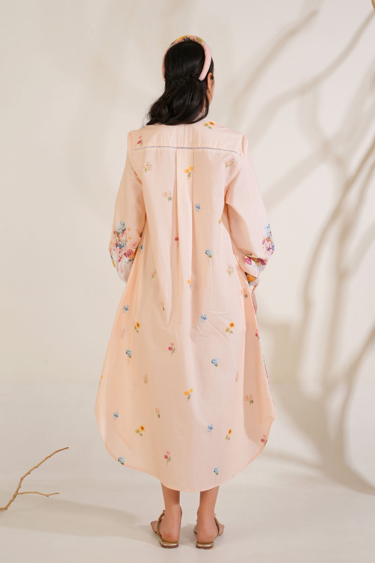 Peach Kurta Set