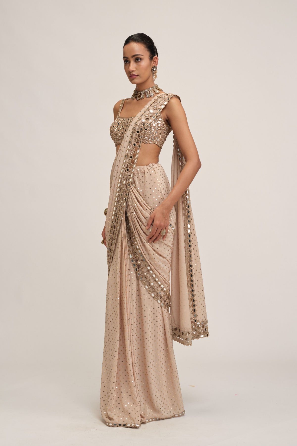 Modern Saree Set