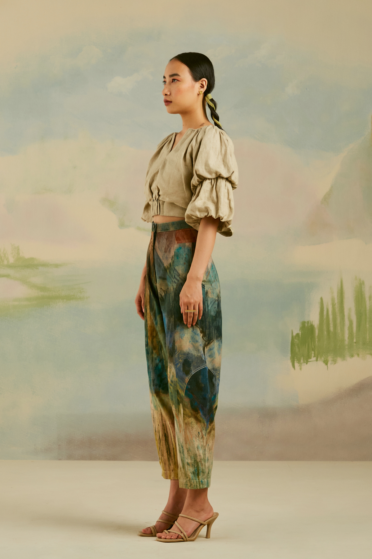 Valley Top Stitch Pants