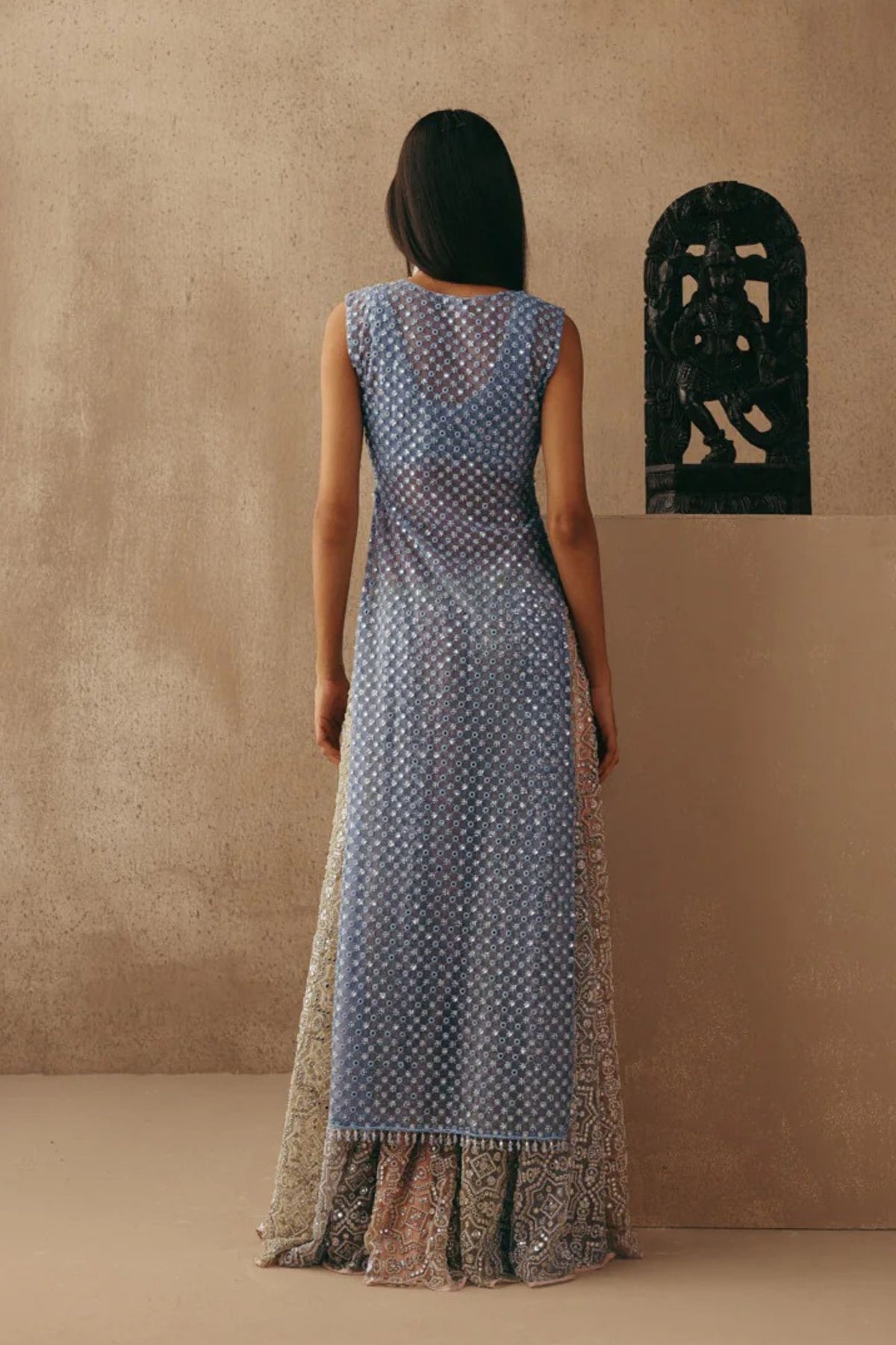 Mirrorwork Sharara Set