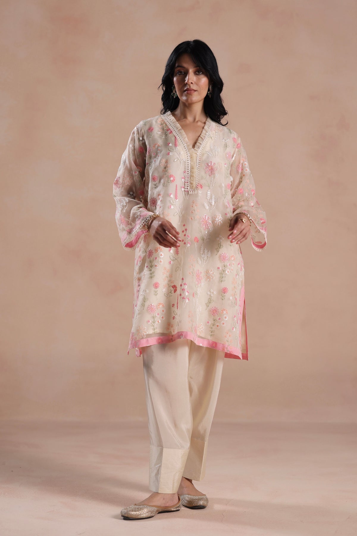 Eraya Ivory Kurta Set