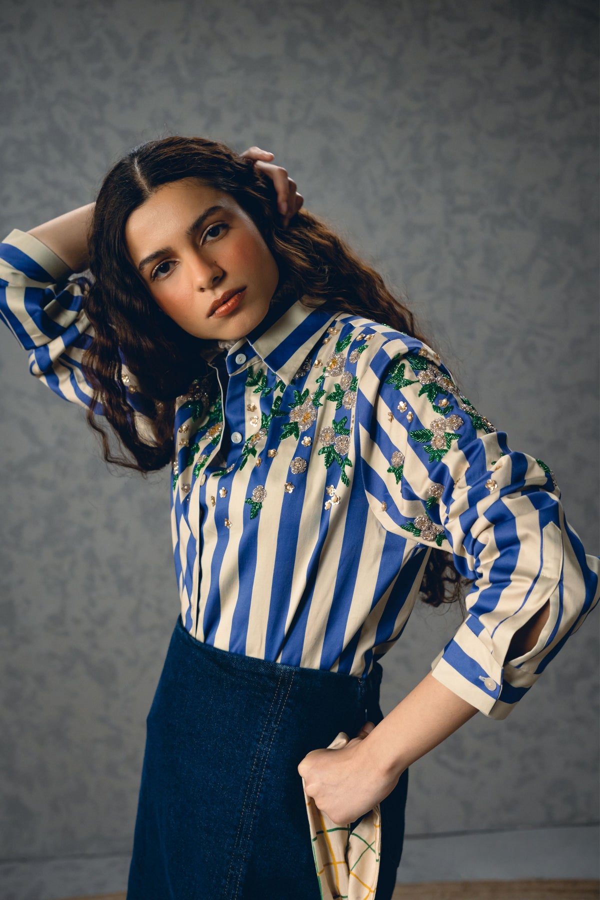 Jade Blue Shirt