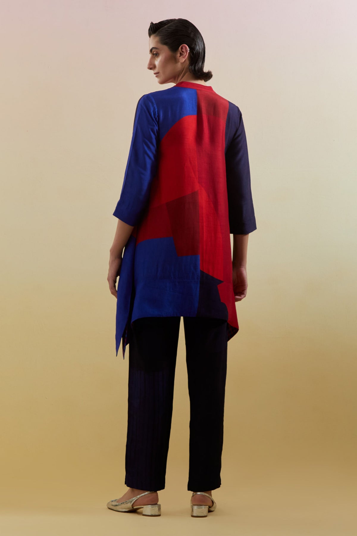 Zenith Navy & Red Tunic Set