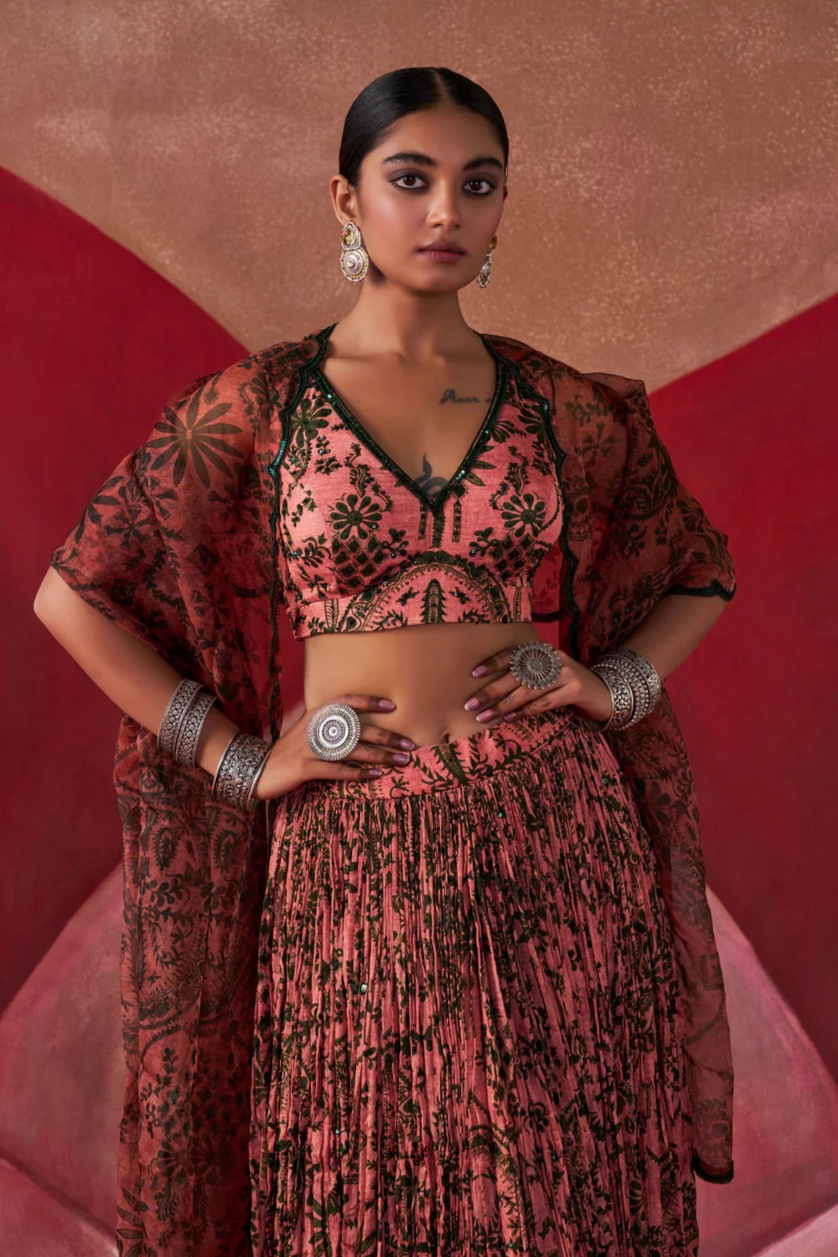 Indira Lehenga Set