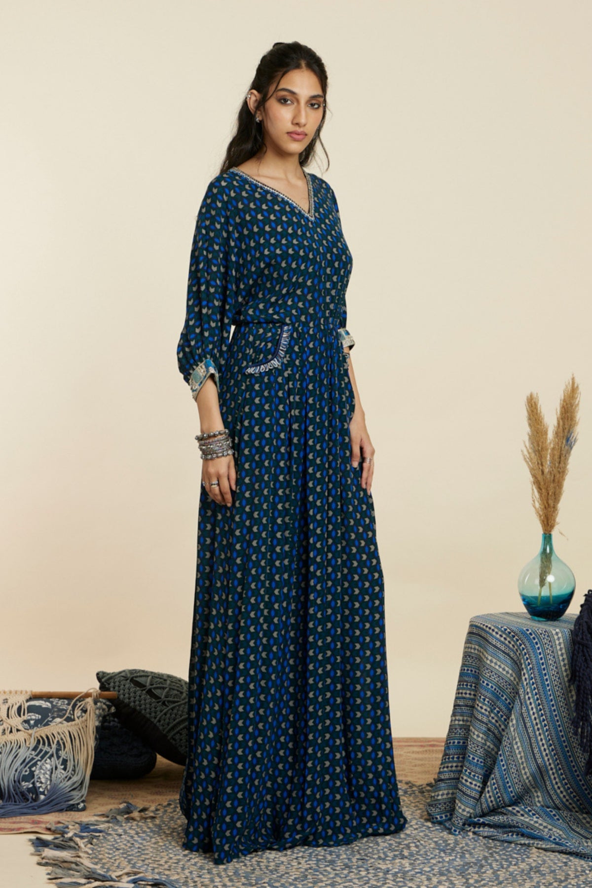 Emberald Geo Print Jumpsuit