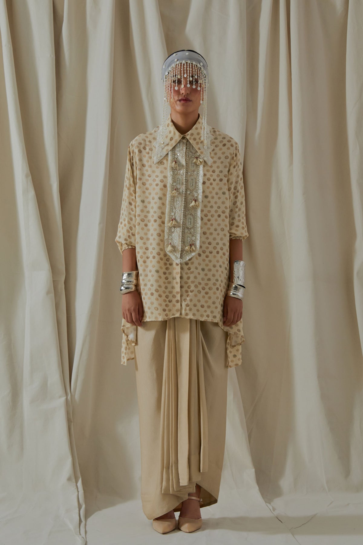Atri Straight Shirt Set