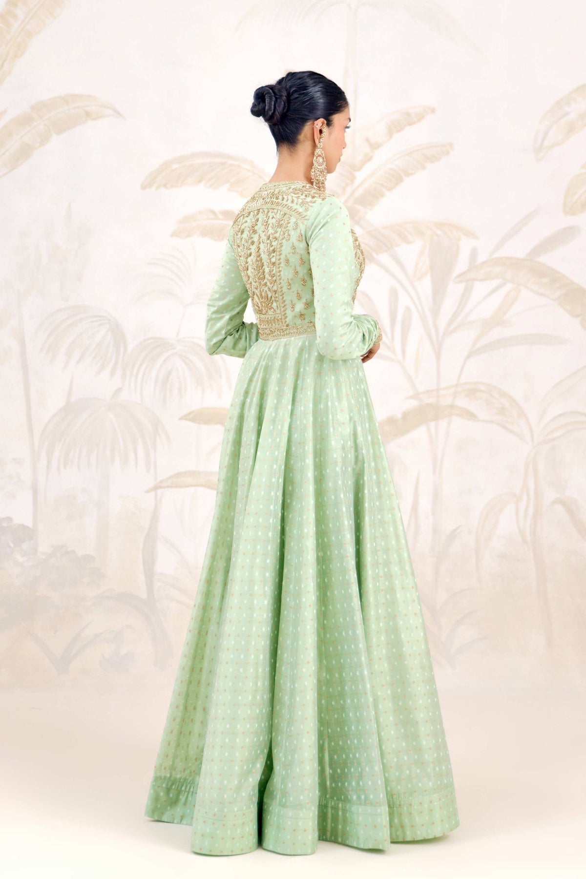 Sea Green Anarkali Set