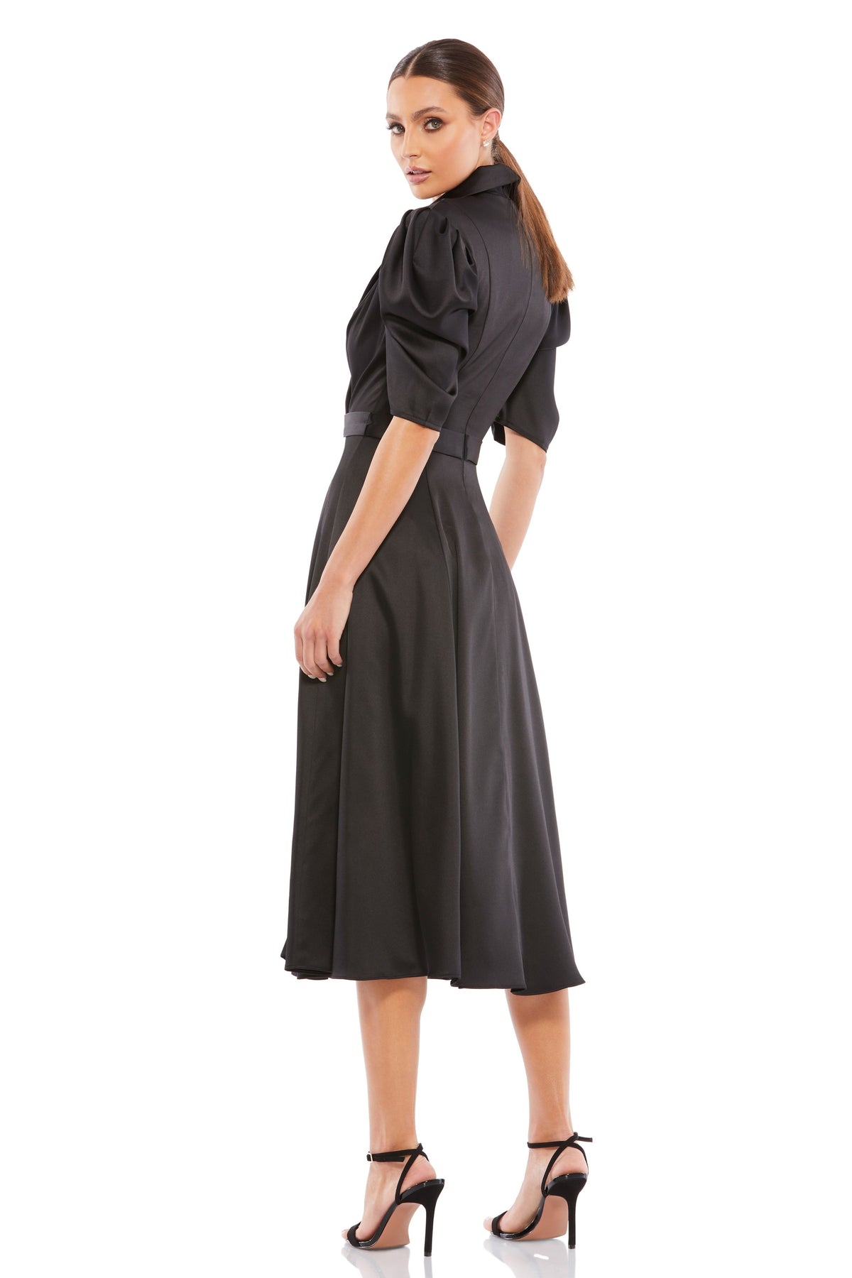 V-neckline Faux Dress