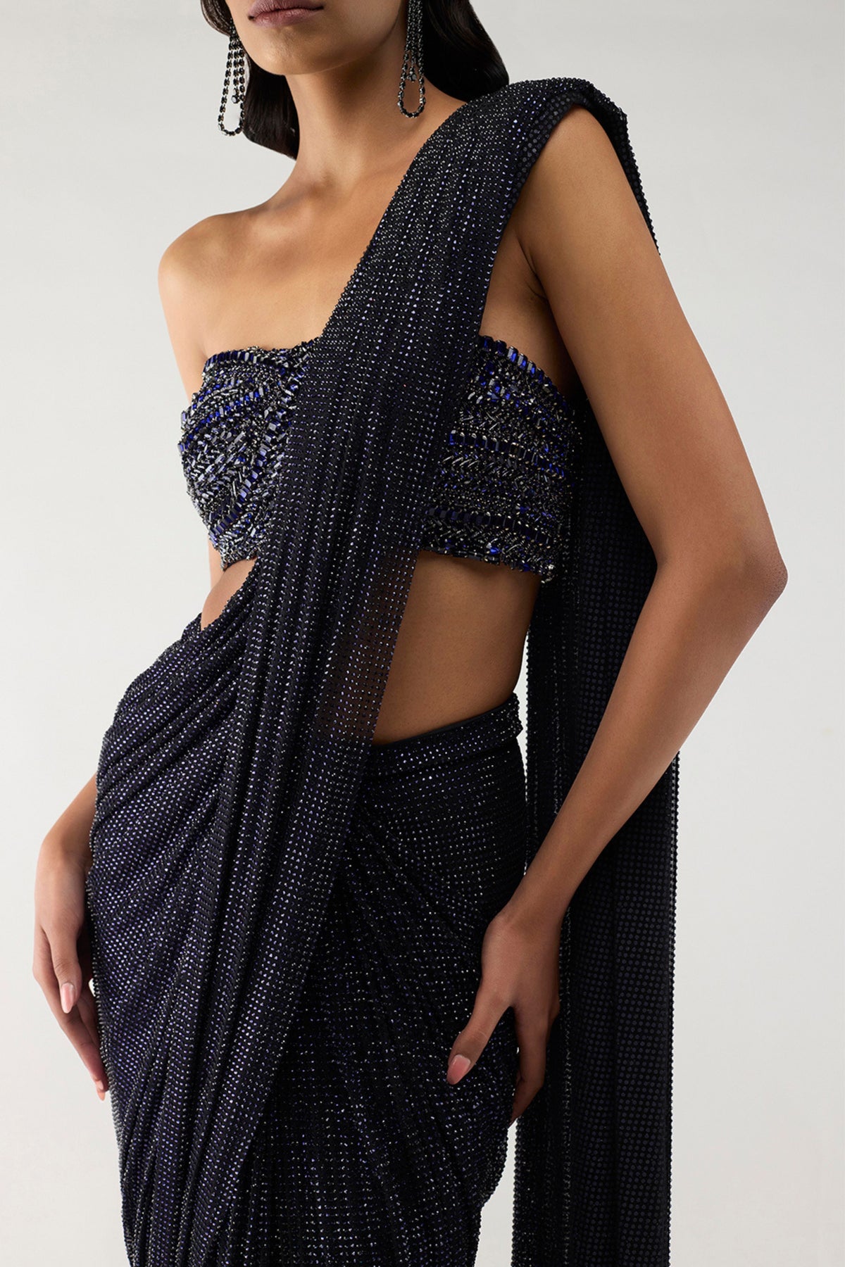 Altair Draped Saree Set