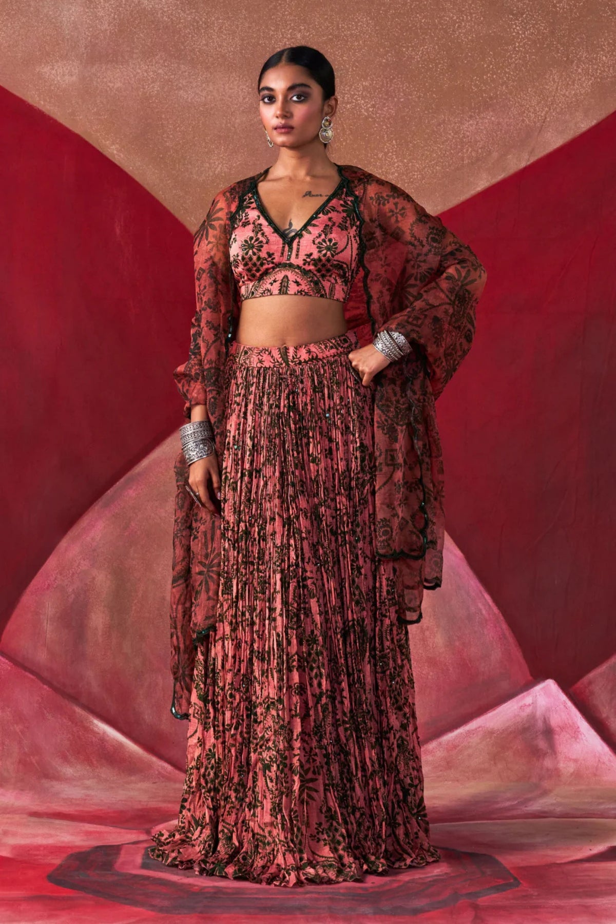 Indira Lehenga Set