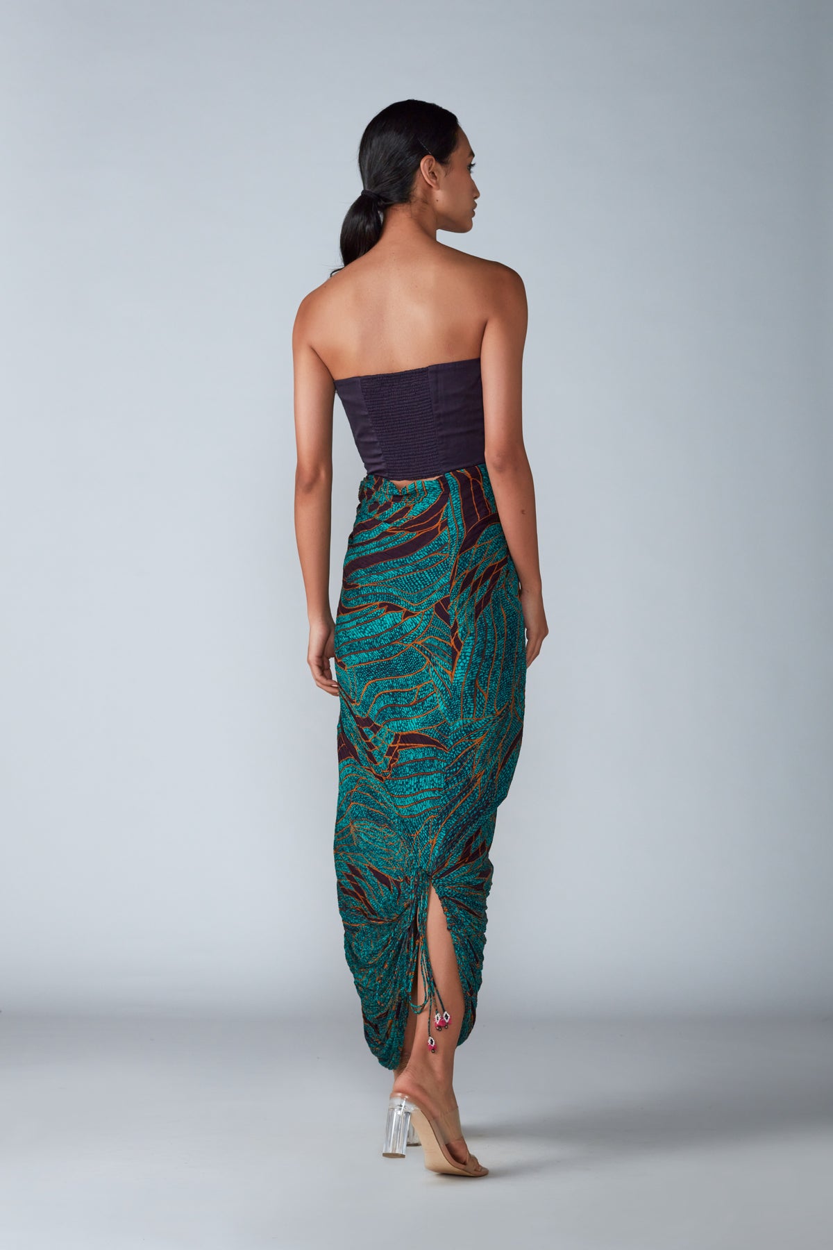 Draped Corset Dress