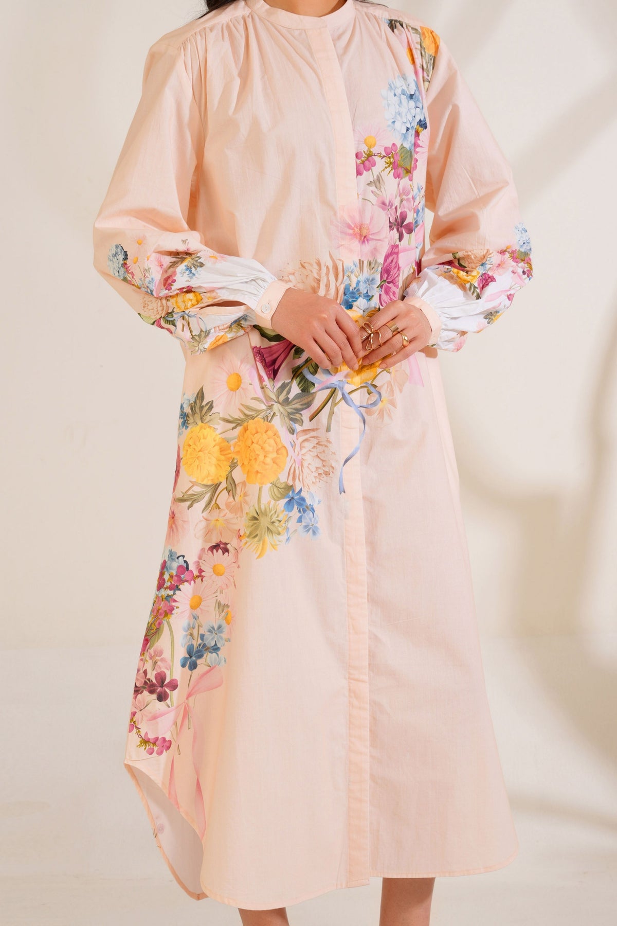 Peach Kurta Set