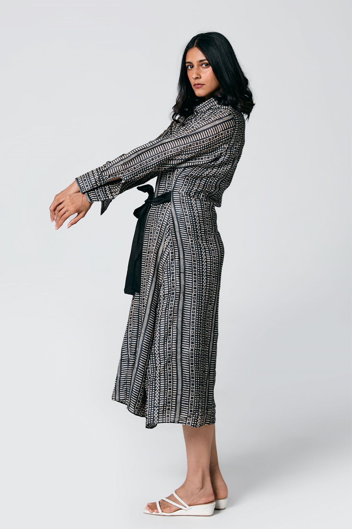 Fornt Tie Dress