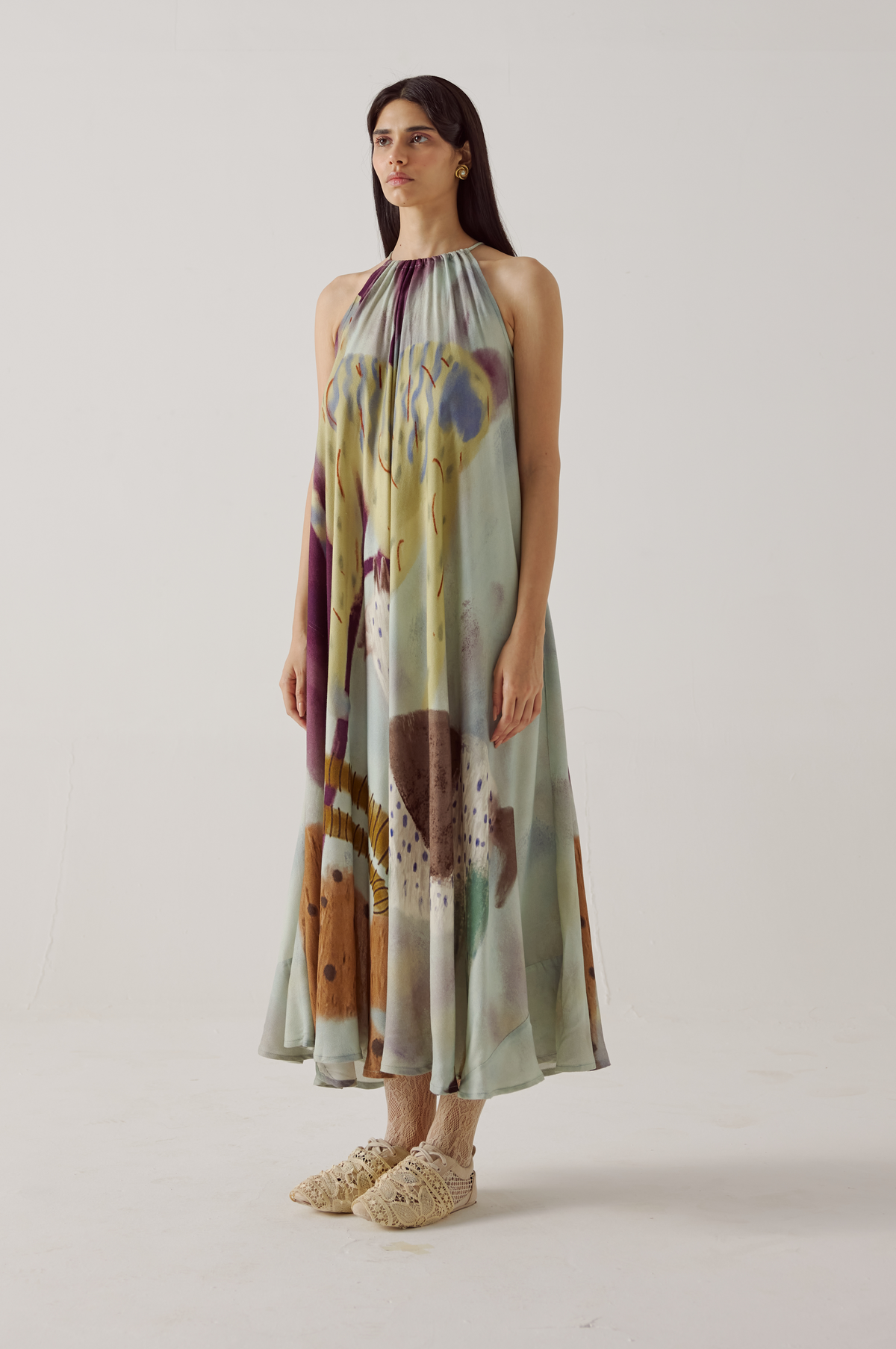 Circle dress long