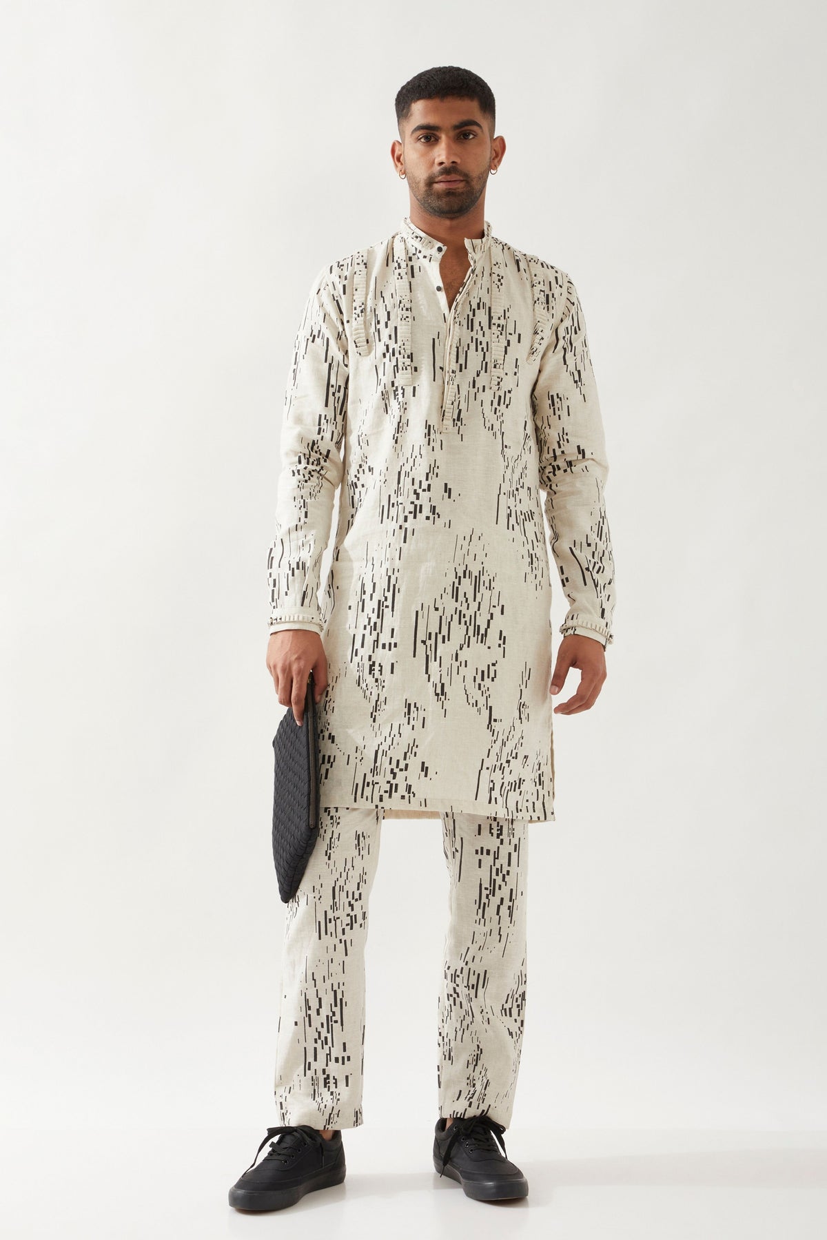 Elijah Bricks Ivory Kurta
