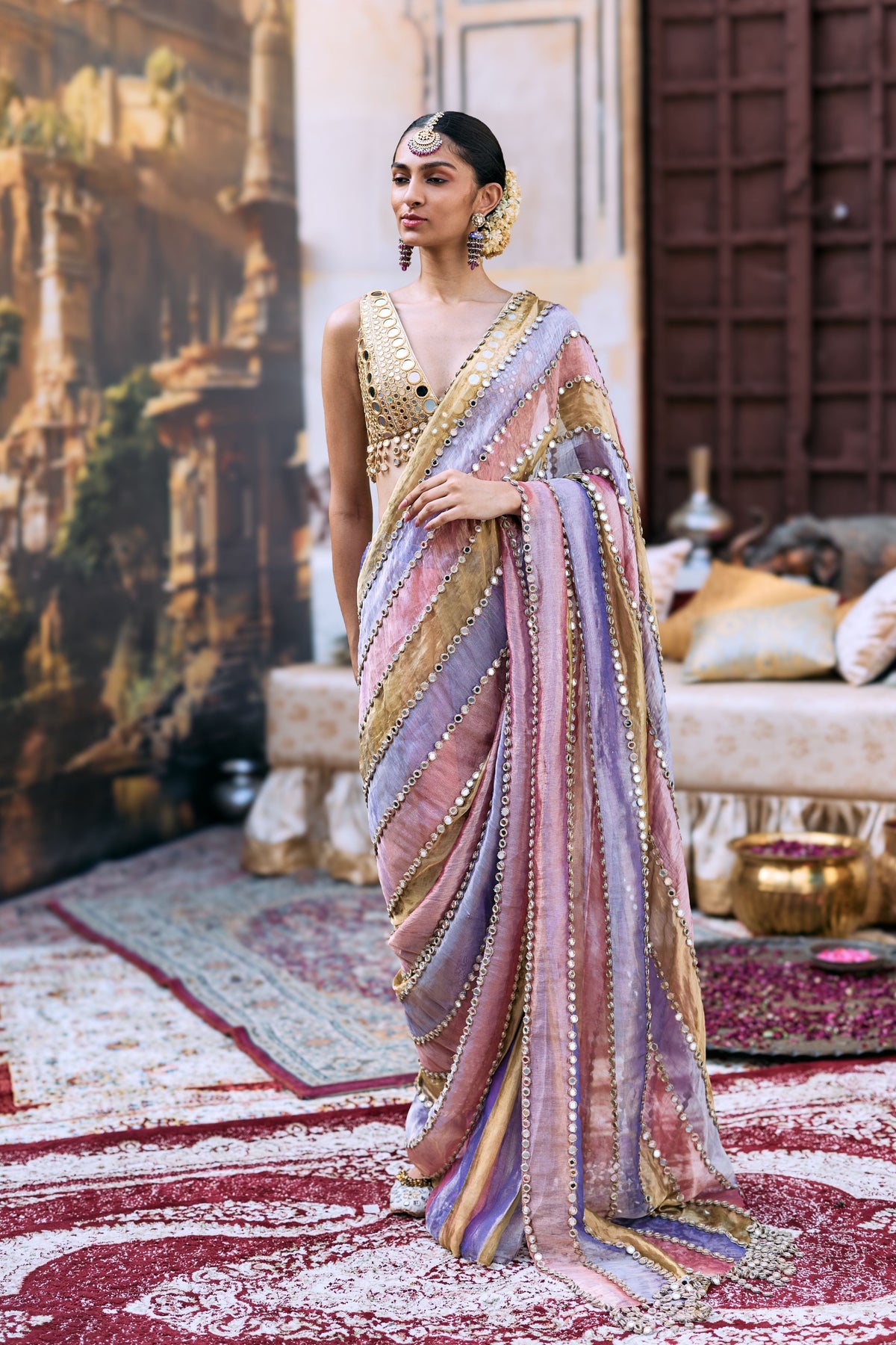 Rangmala Saree Set