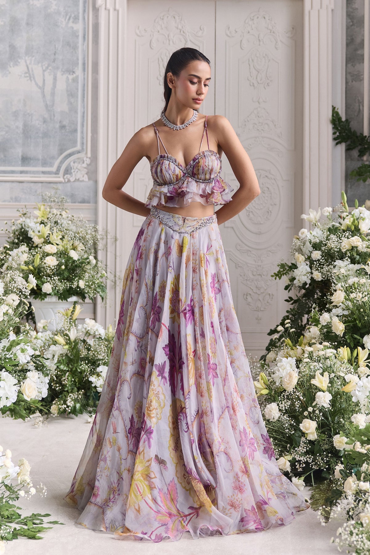 Iman Lehenga Set