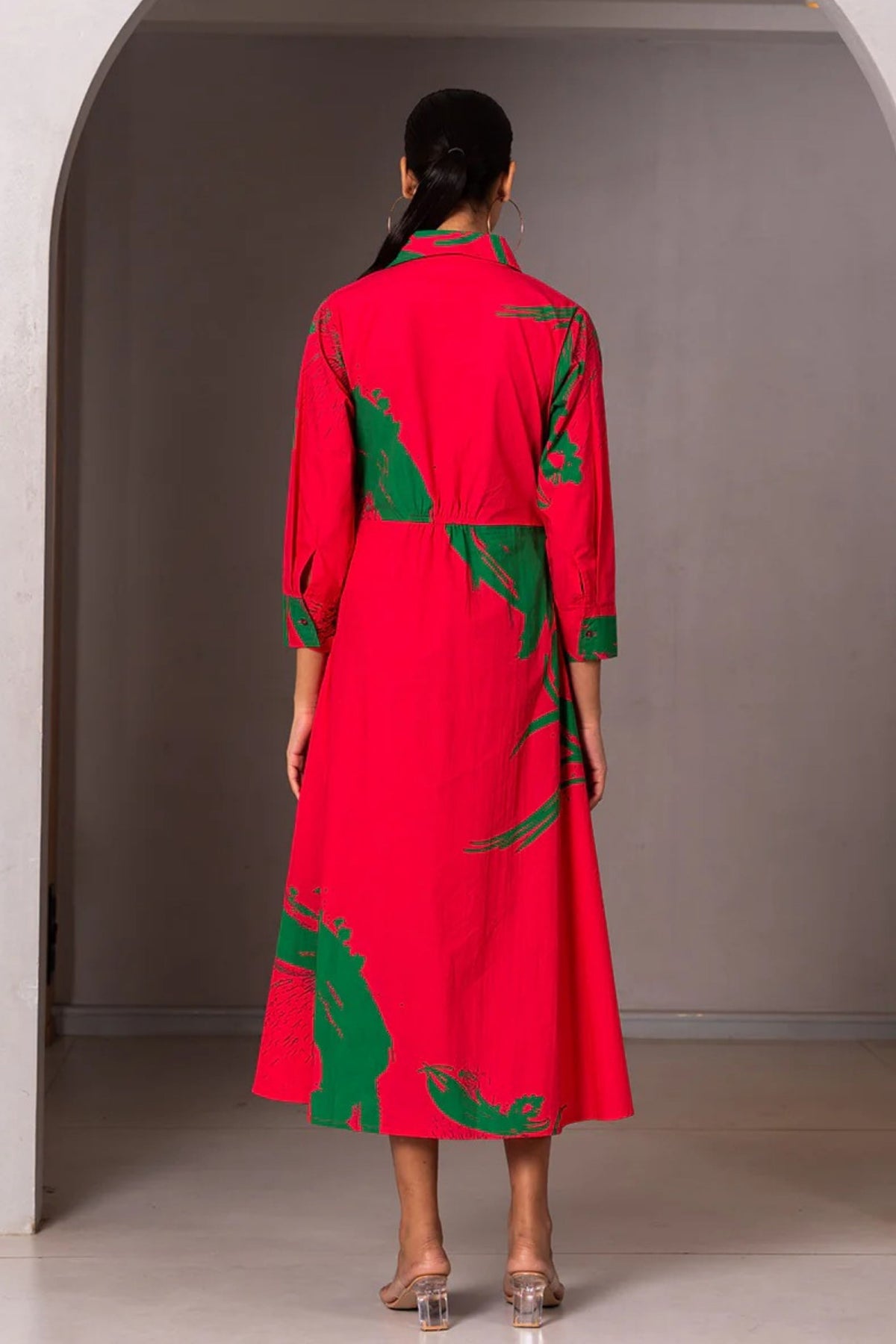 Sculpt Dark Pink Dress