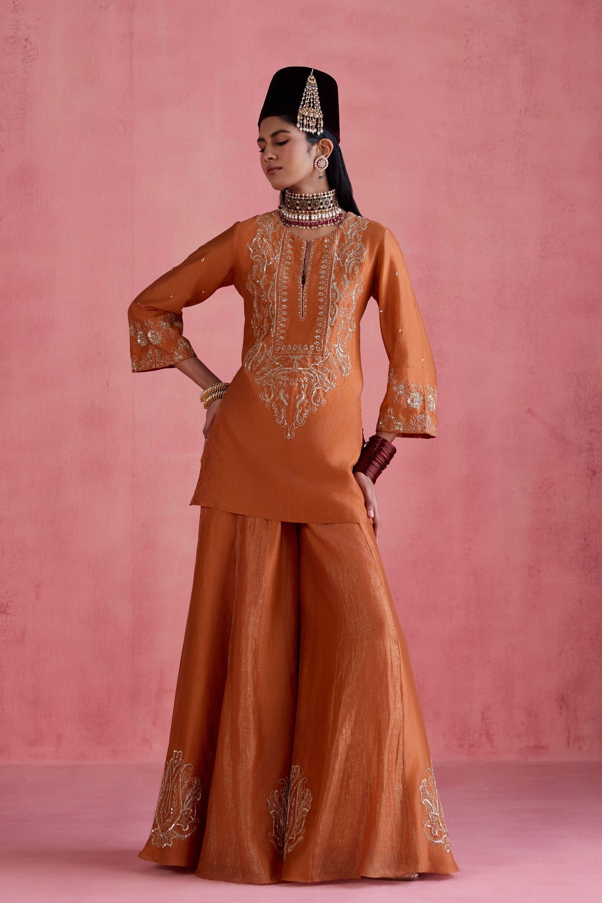 Huma Sharara Set
