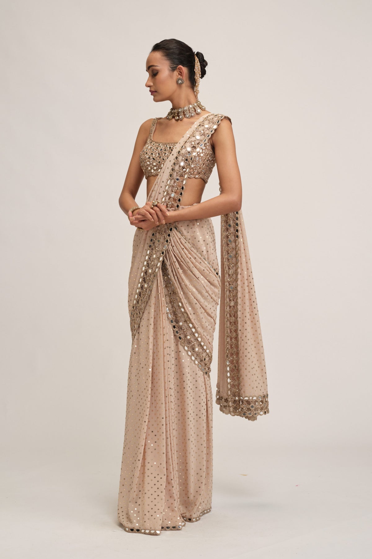 Modern Saree Set