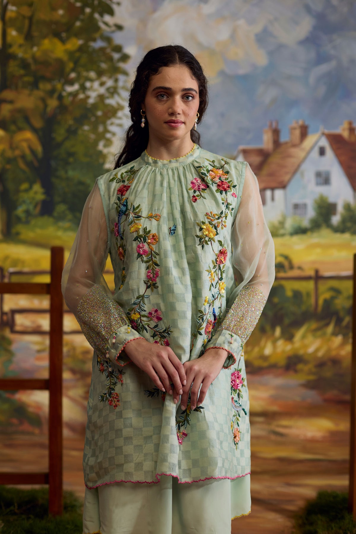 Meadow Checkered Dress