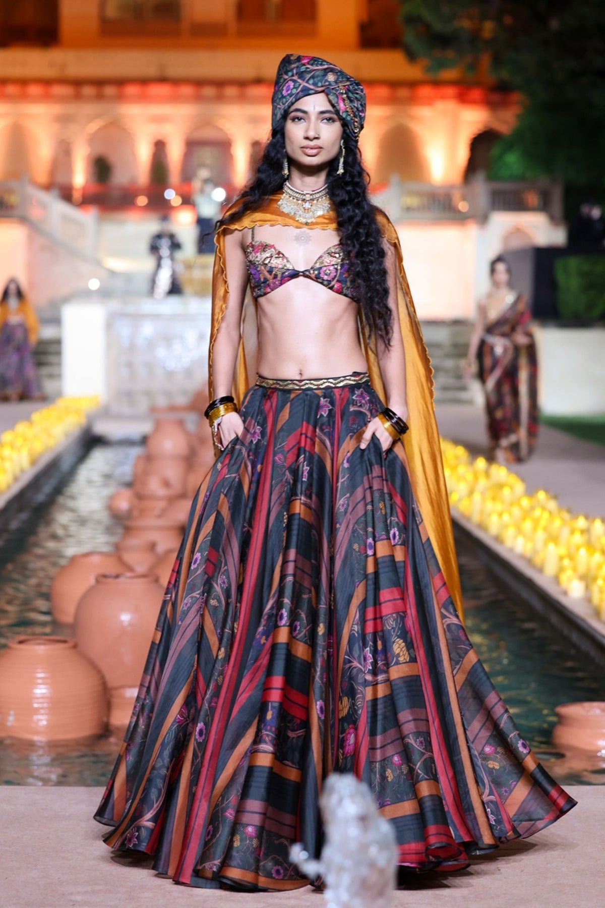 Amer Resham Lehenga Set