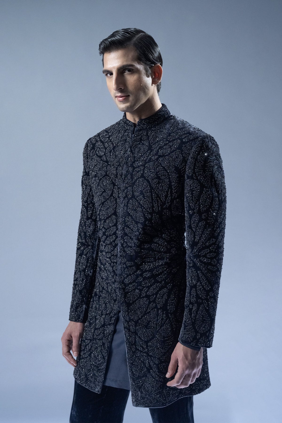 Moonray Gleam Sherwani Set