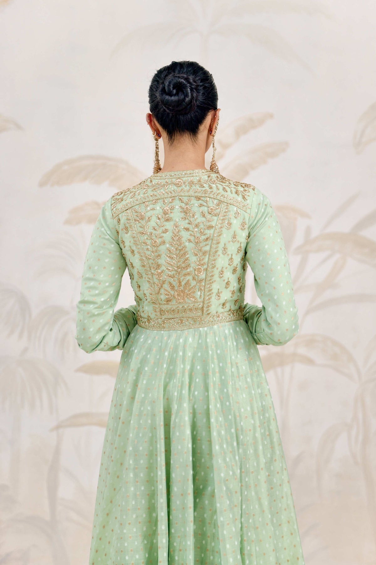 Sea Green Anarkali Set