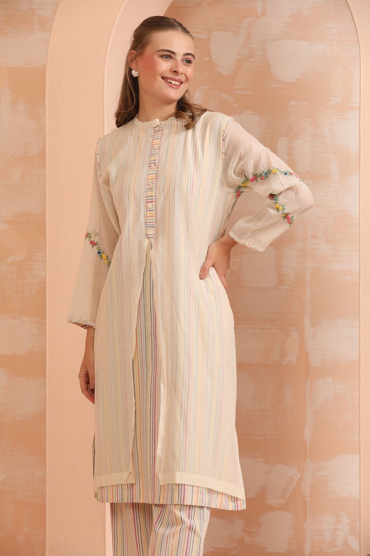 Claret Kurta