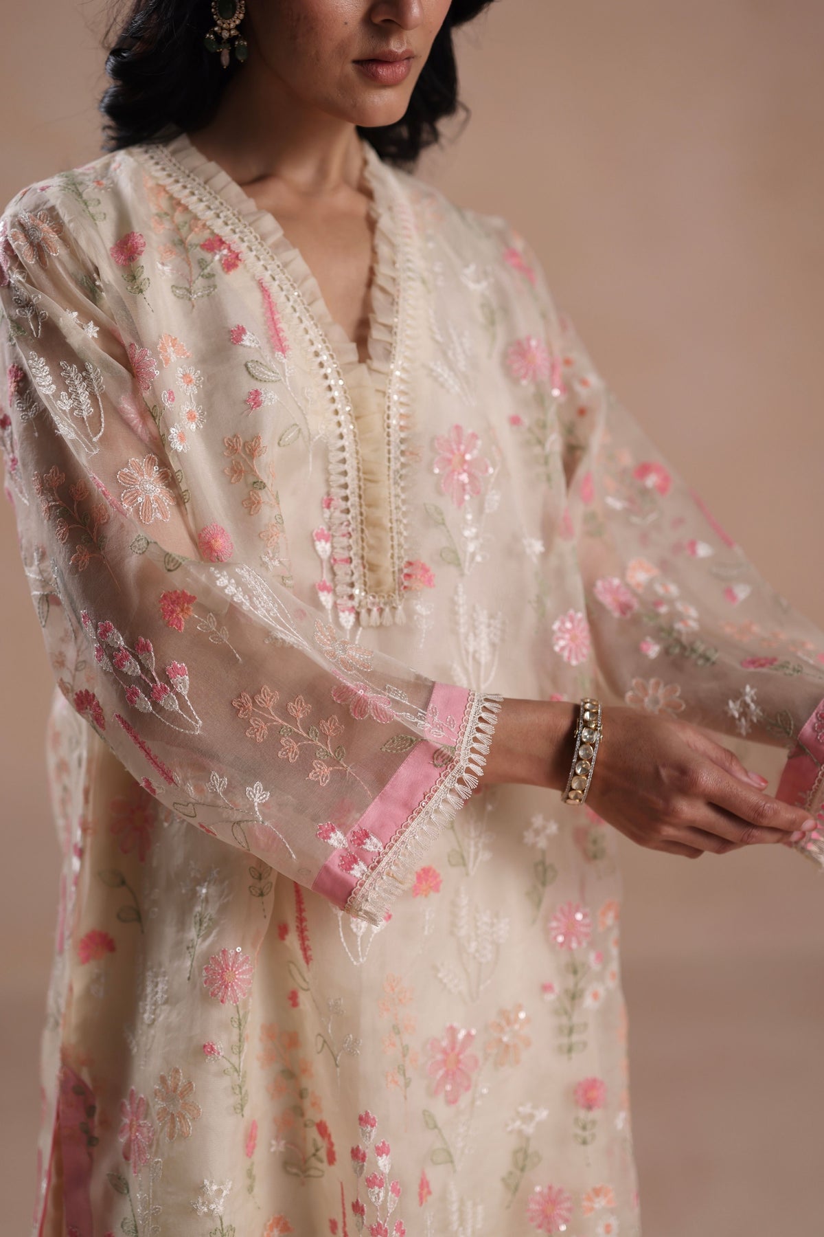Eraya Ivory Kurta Set