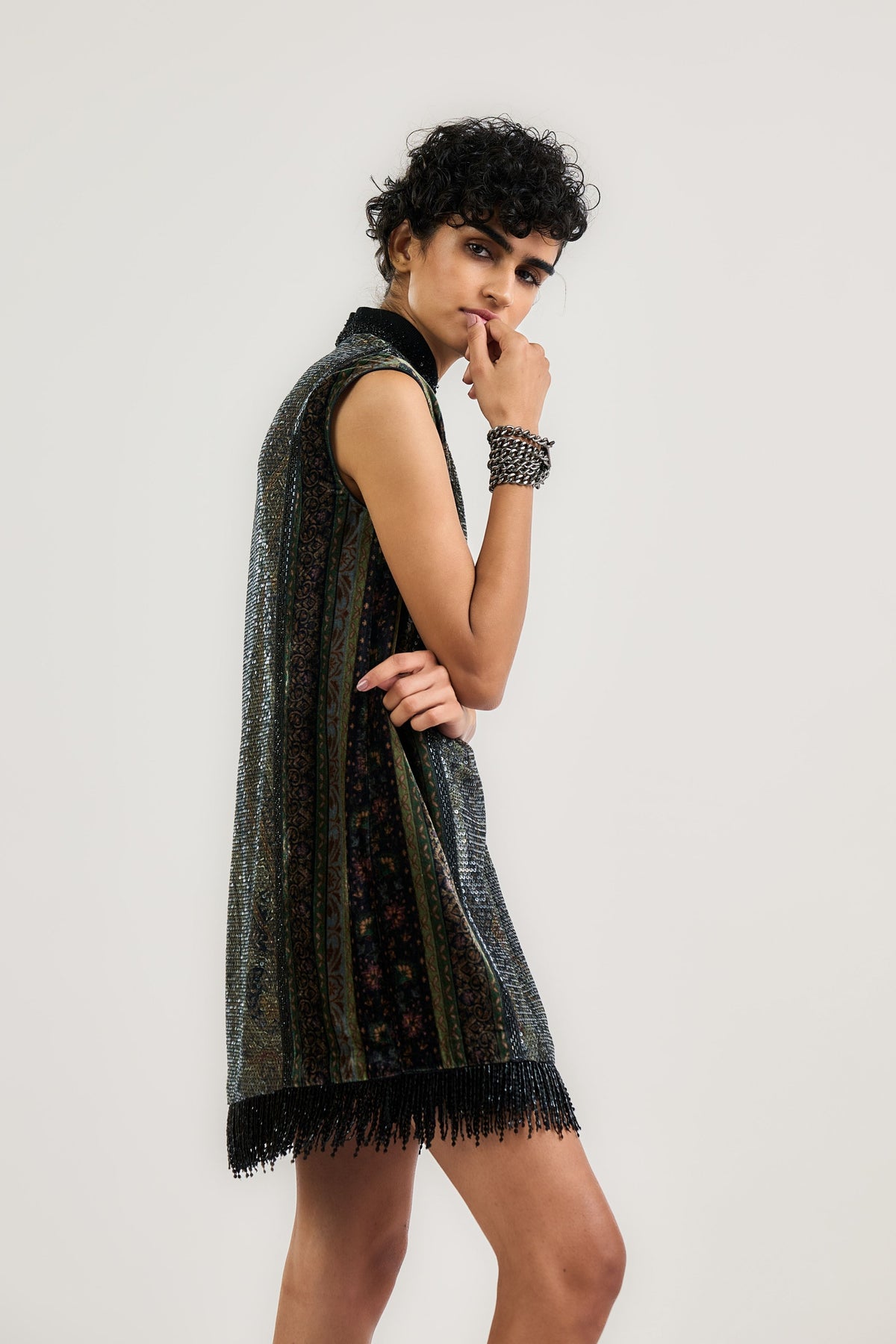 The Jamawar Cocktail Dress