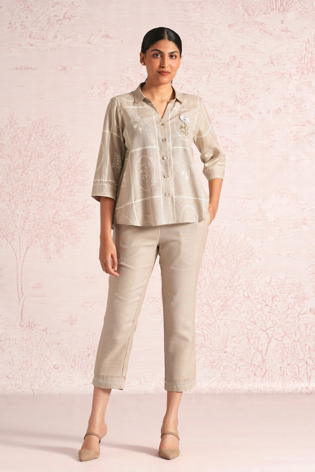 Garden Gallery Natural Co-ord Set