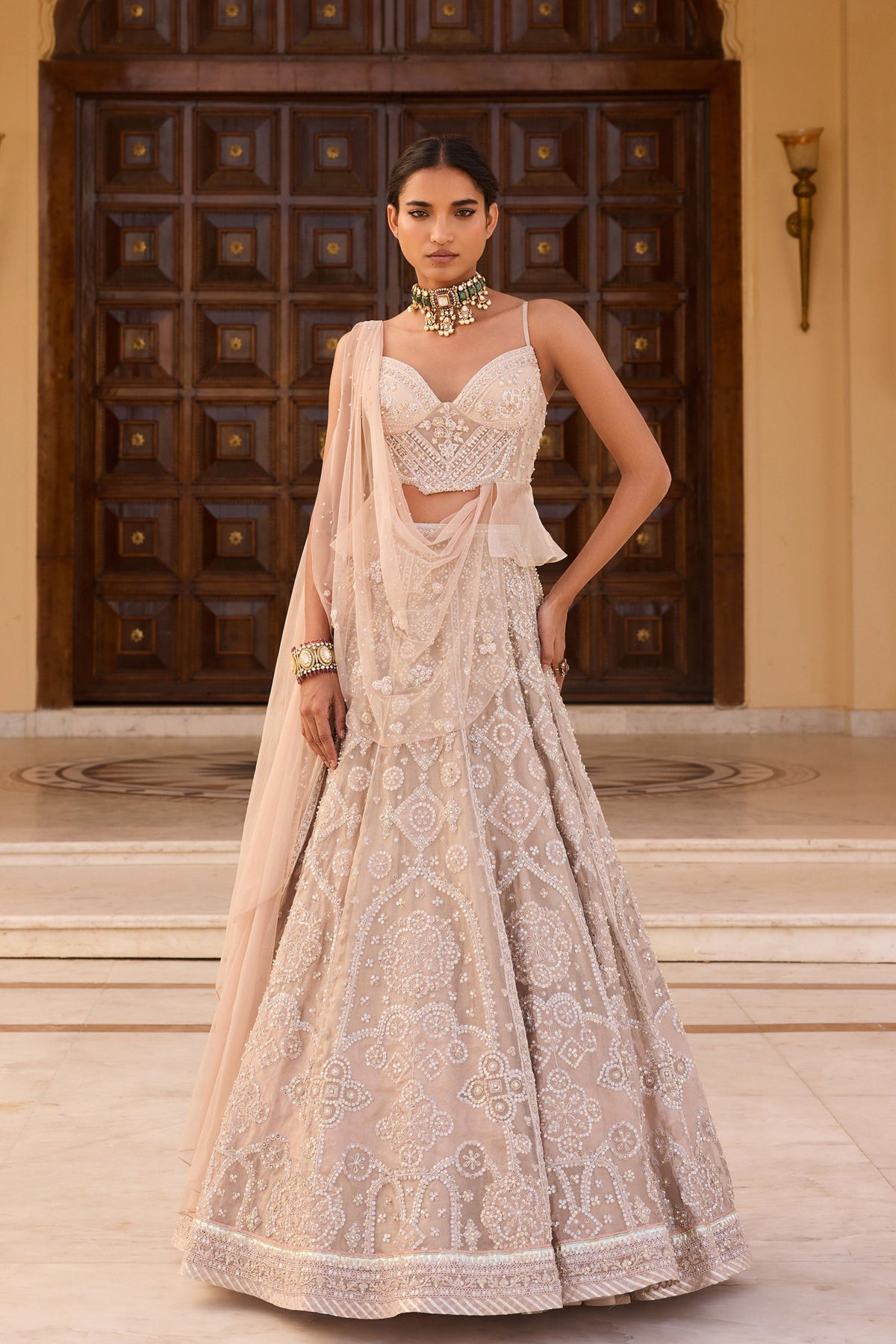 Gleam Lehenga Set