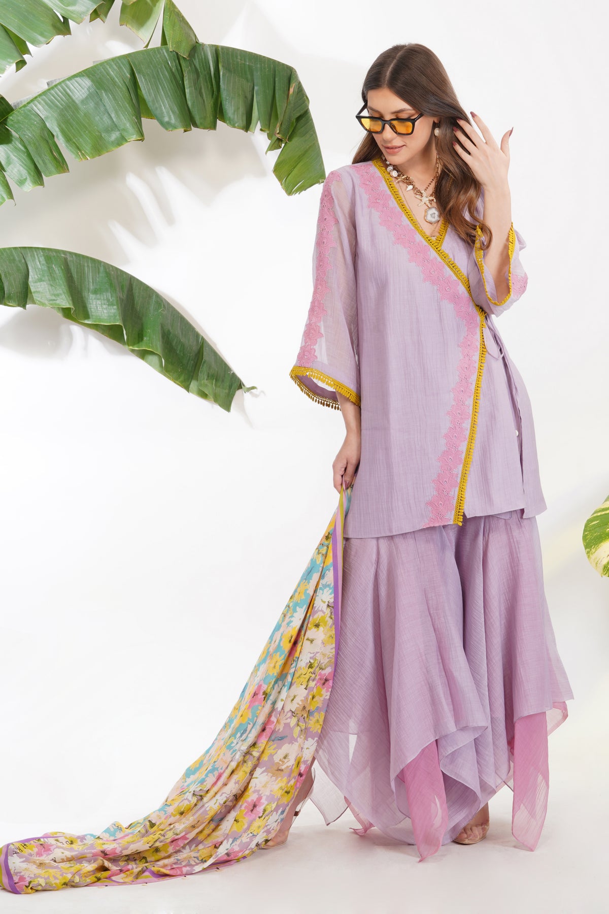 Summer Print Garara Set