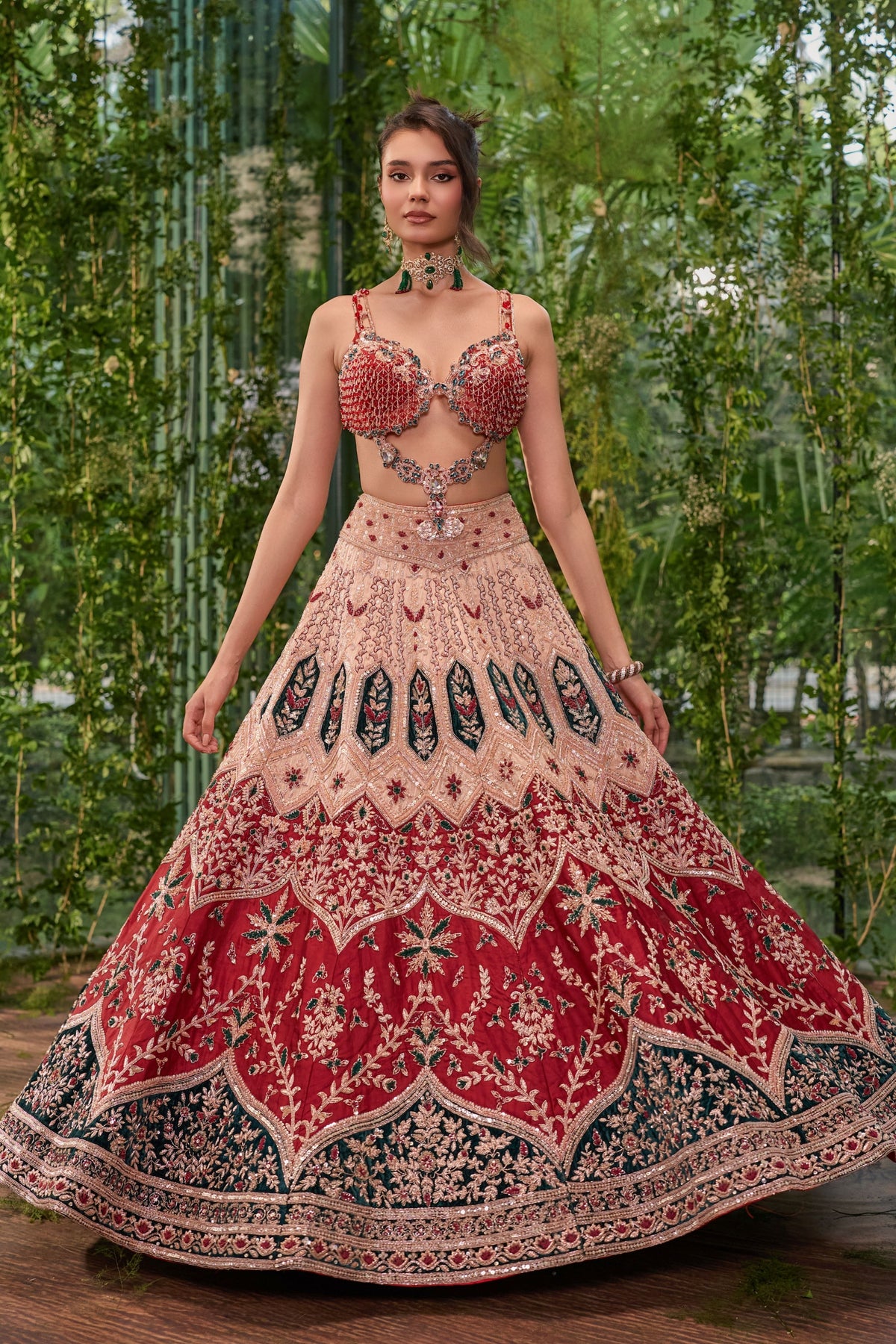 Rangrekha Heirloom Lehenga Set