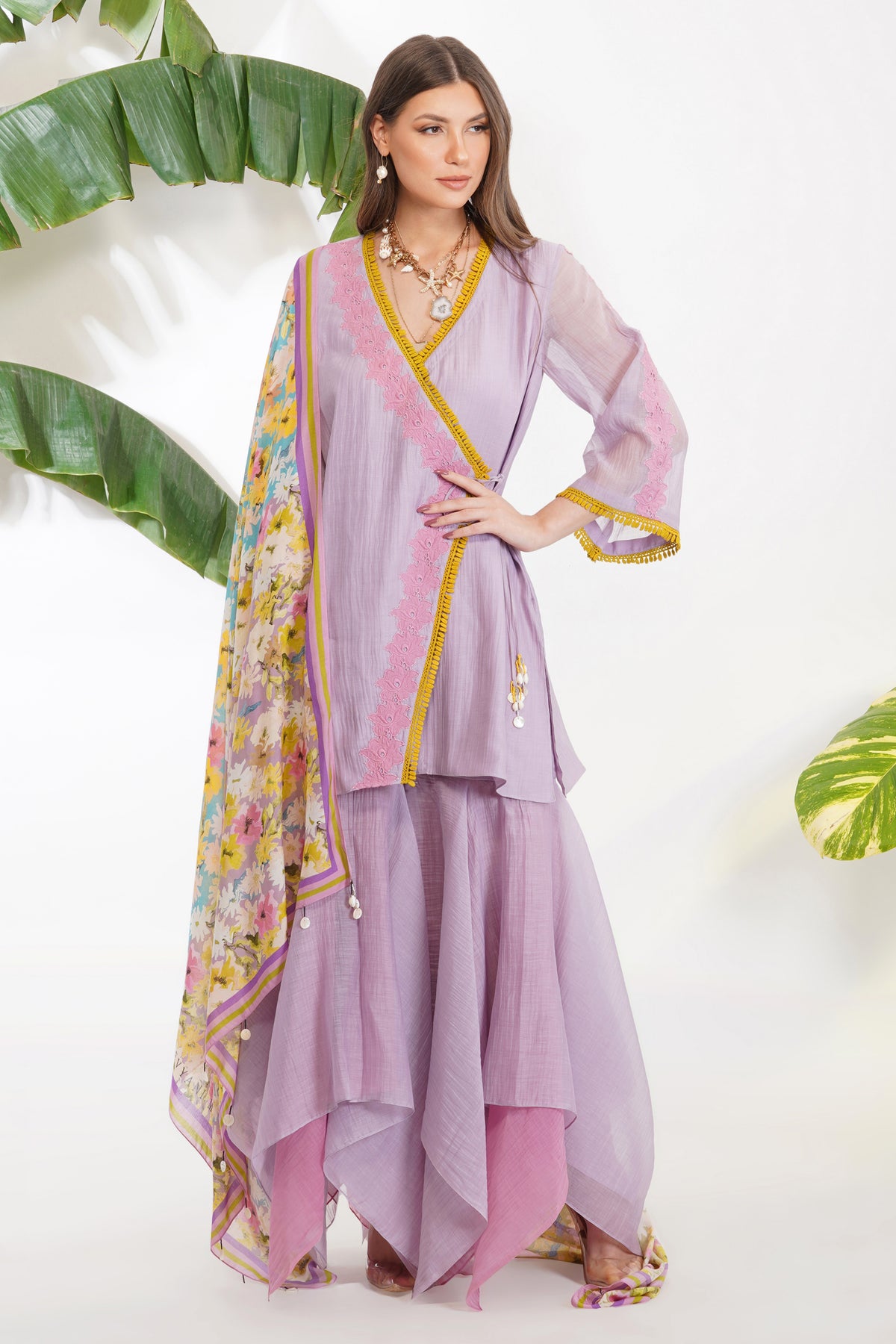 Summer Print Garara Set