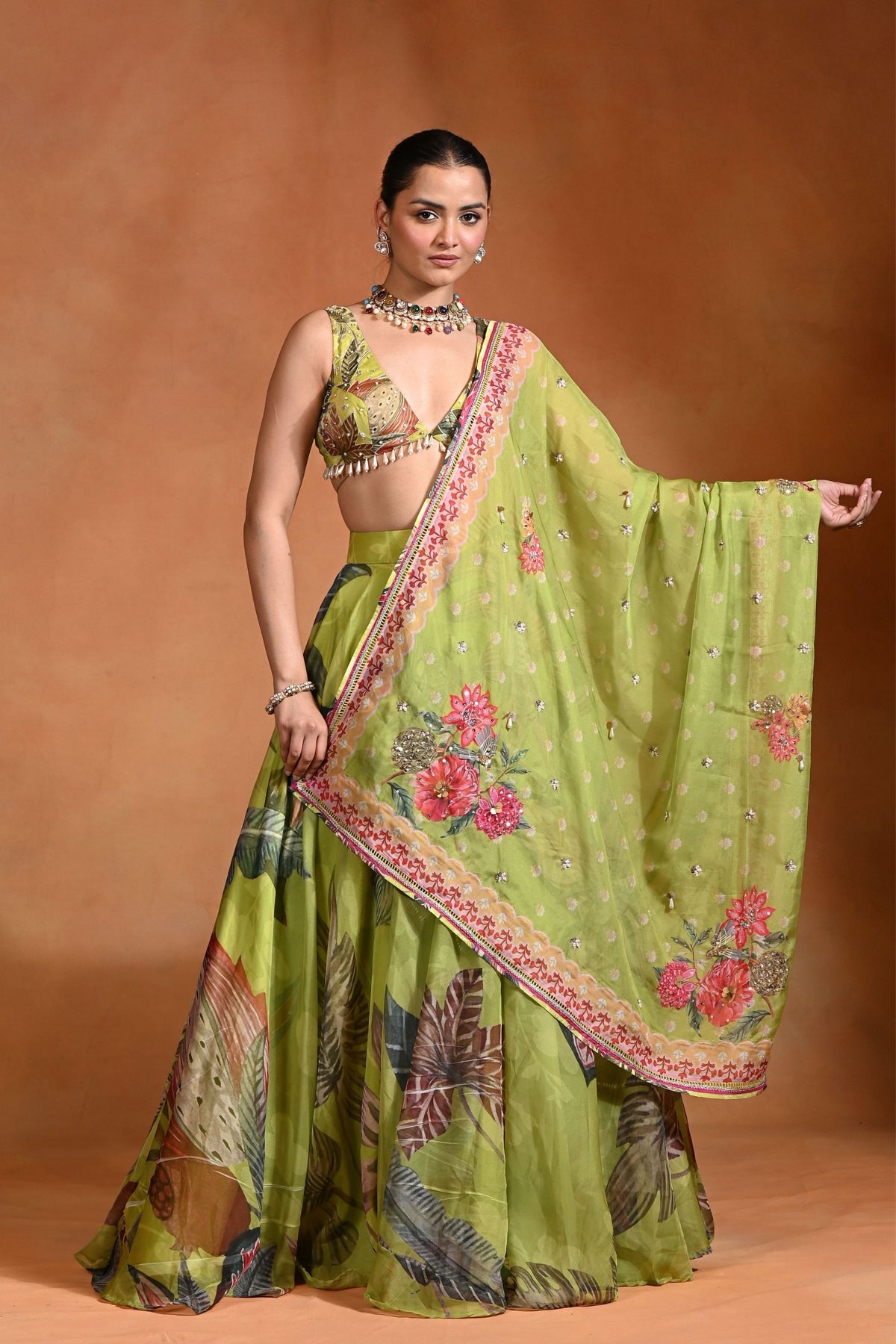 Kiwi Lehenga Set