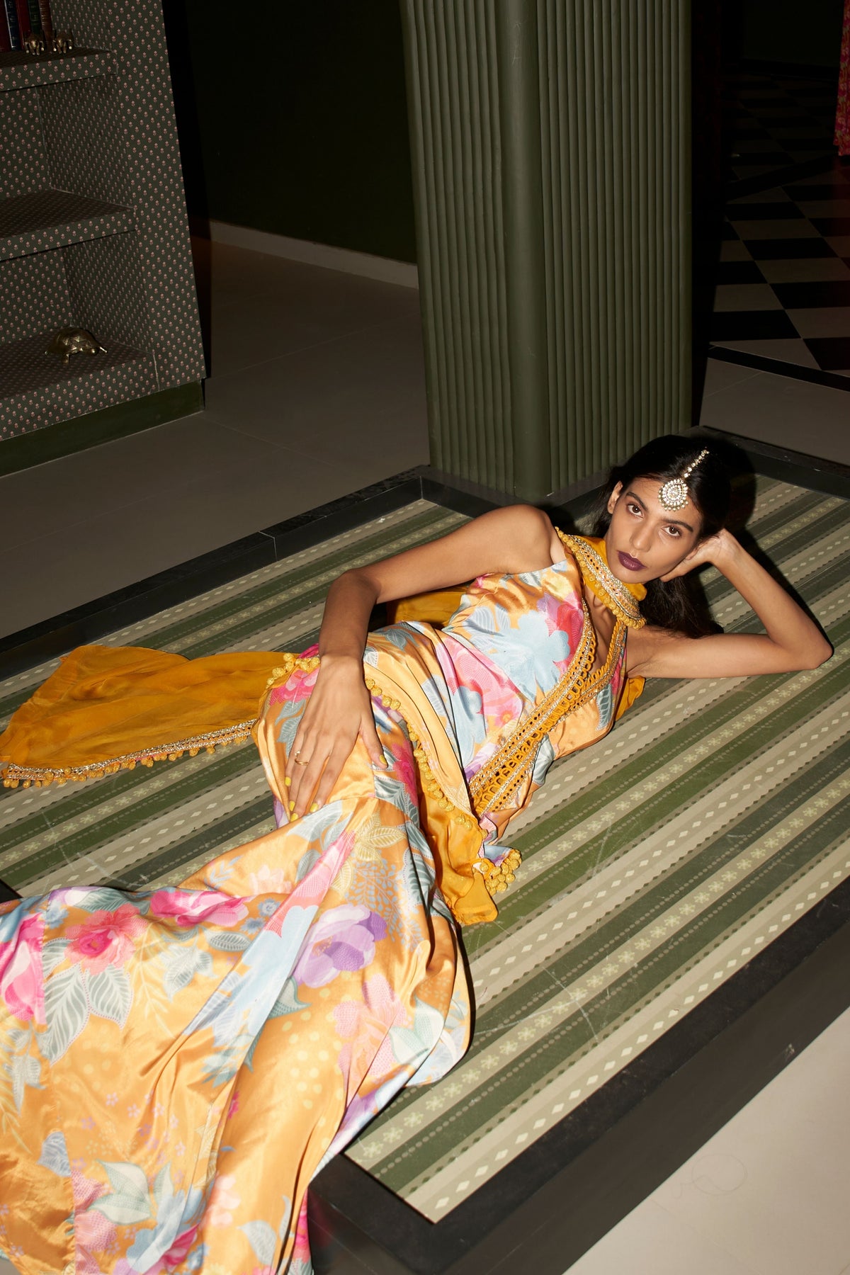 Floral Flare Gharara Set