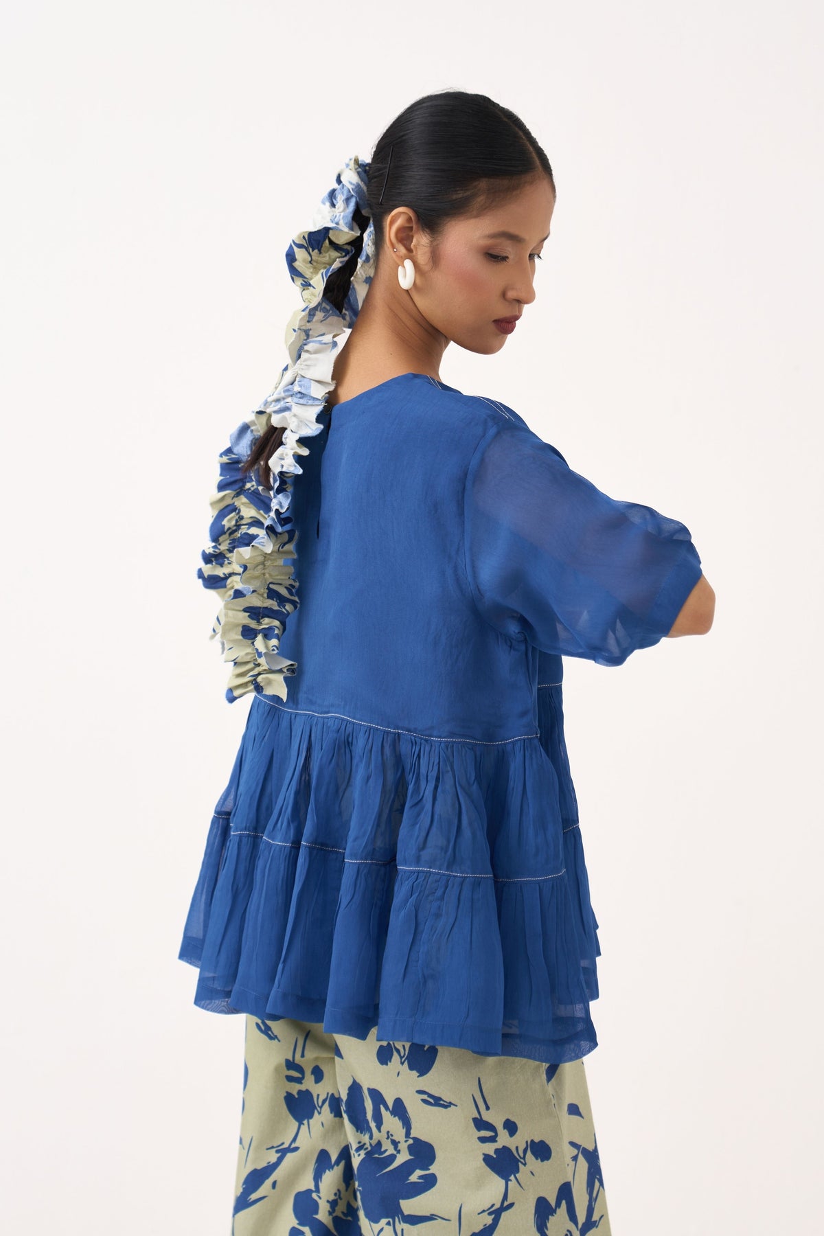 Yoke Gather Top Co-Ord Set