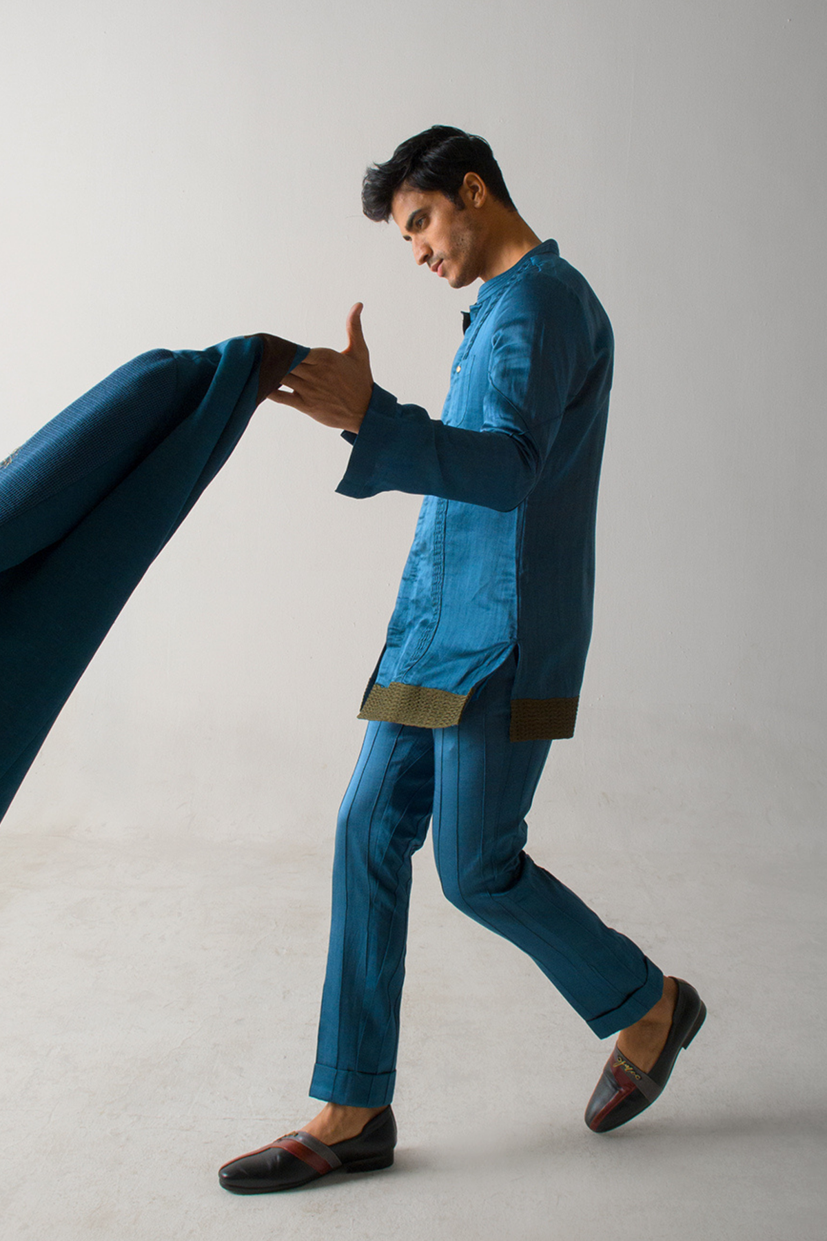 JMC Teal Guitar Blazer