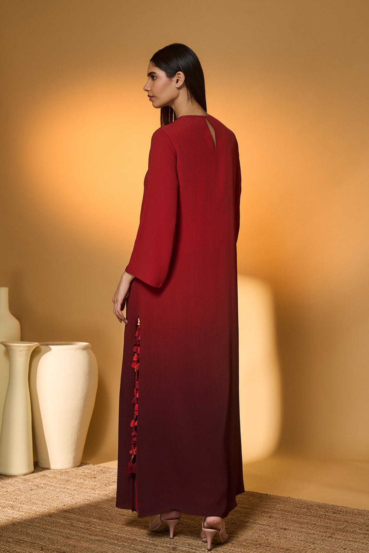 Scarletwing Flock Kaftan