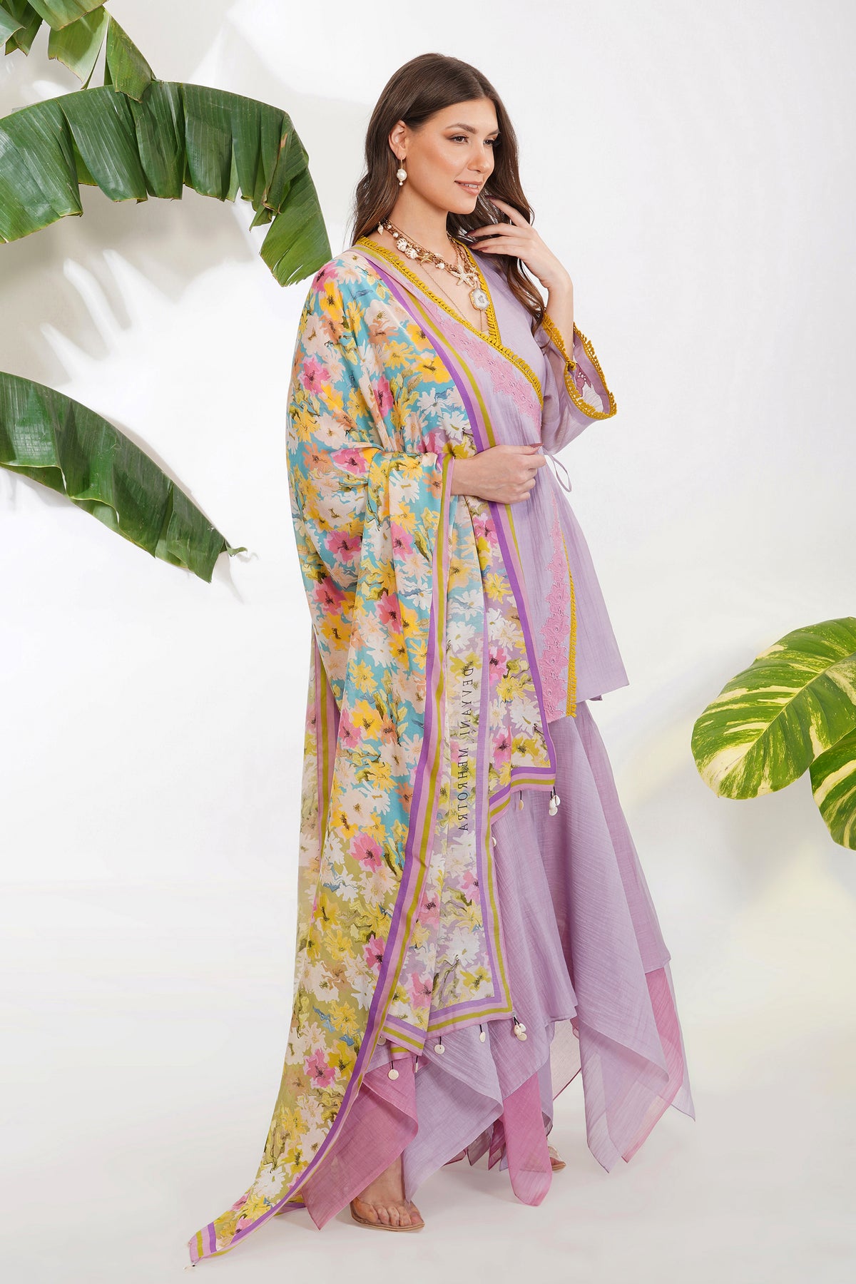 Summer Print Garara Set