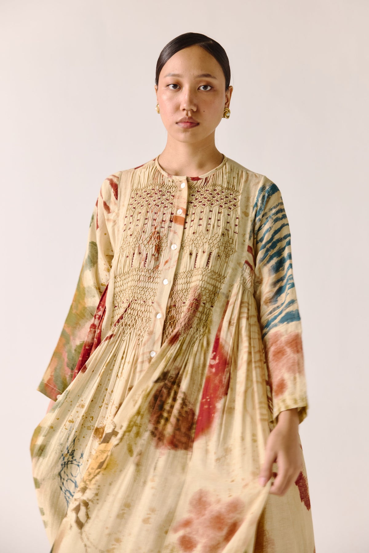 Abstract Frida Dress