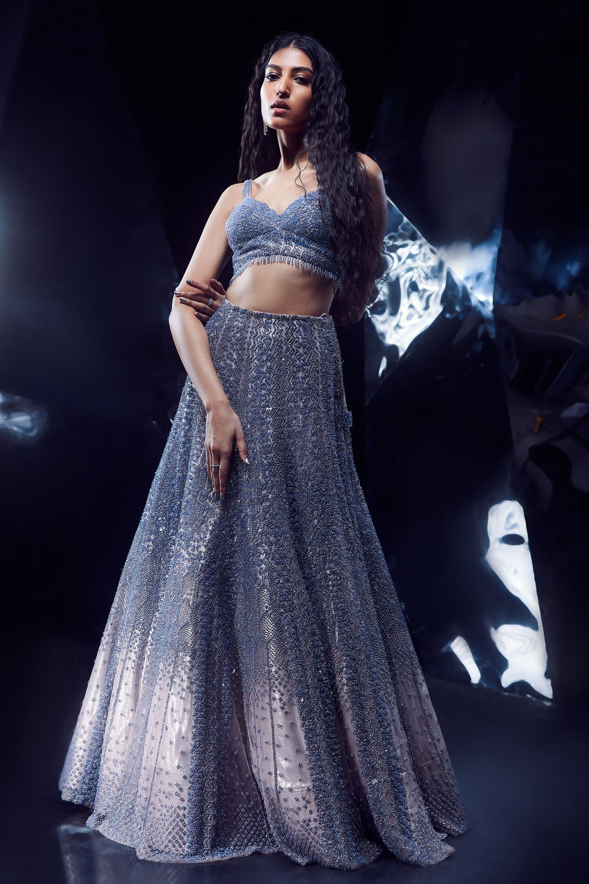Callista Sandstone Lehenga Set