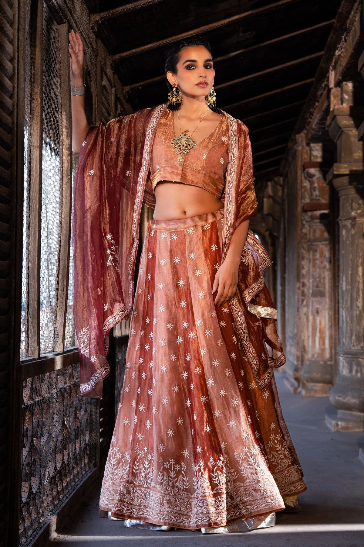Red Lehenga Set