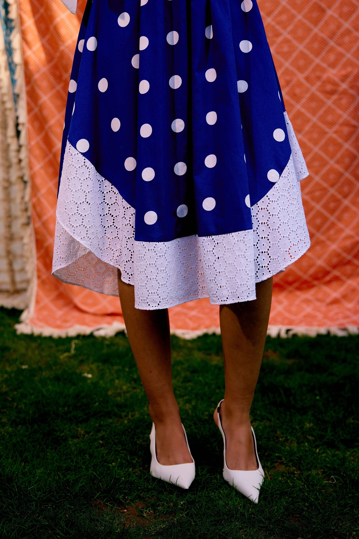Polka Comfort Shirt Dress